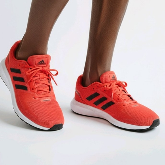 adidas Other - Adidas Run Falcon 2.0 Running Lace up Men's Shoes Size 11.5, 2021 Solar Red, NEW